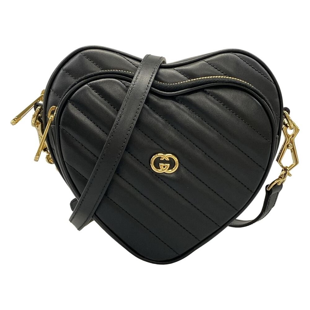 Gucci Interlocking G mini heart shoulder bag Shoulder Bag 751628